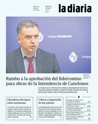 Tapa de la diaria del miércoles 14 de julio de 2021