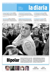 Tapa de la diaria del viernes 9 de octubre de 2009