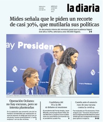 Tapa de la diaria del miércoles 12 de agosto de 2020