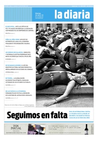 Tapa de la diaria del viernes 26 de noviembre de 2010