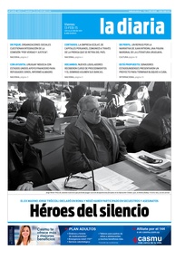 Tapa de la diaria del viernes 13 de febrero de 2015