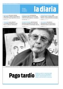 Tapa de la diaria del viernes 25 de marzo de 2011