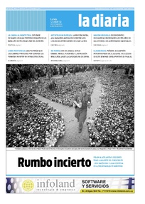 Tapa de la diaria del lunes 12 de abril de 2010