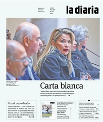 Tapa de la diaria del lunes 18 de noviembre de 2019