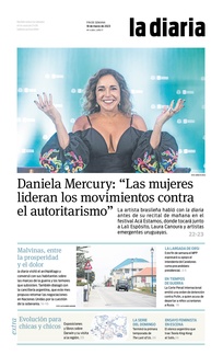 Tapa de la diaria del sábado 18 de marzo de 2023