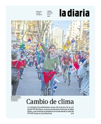 Tapa de la diaria del viernes 9 de julio de 2021