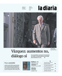 Tapa de la diaria del viernes 8 de mayo de 2020