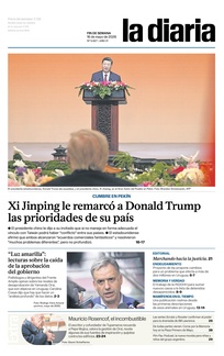 Tapa de la diaria del sábado 16 de mayo de 2026