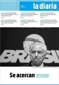 Tapa de la diaria del jueves 1 de marzo de 2018