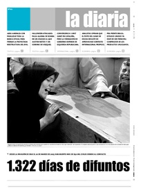 Tapa de la diaria del jueves 2 de noviembre de 2006