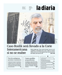 Tapa de la diaria del martes 3 de agosto de 2021