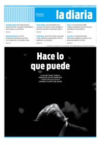 Tapa de la diaria del miércoles 17 de enero de 2018