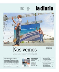 Tapa de la diaria del lunes 2 de diciembre de 2019