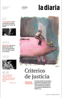 Tapa de la diaria del sábado 22 de abril de 2017