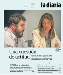 Tapa de la diaria del jueves 19 de septiembre de 2019