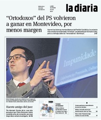 Tapa de la diaria del lunes 22 de julio de 2019