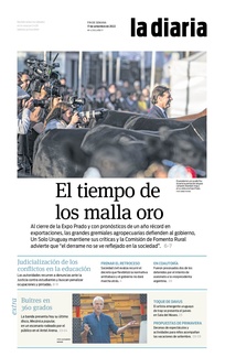 Tapa de la diaria del sábado 17 de septiembre de 2022