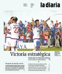 Tapa de la diaria del jueves 4 de octubre de 2018
