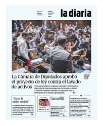 Tapa de la diaria del martes 24 de febrero de 2026