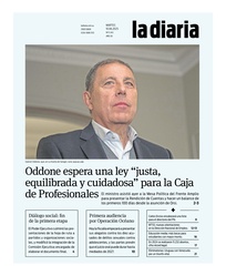Tapa de la diaria del martes 10 de junio de 2025