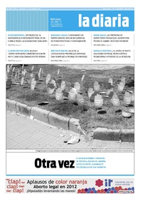 Tapa de la diaria del miércoles 28 de diciembre de 2011