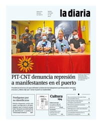 Tapa de la diaria del jueves 23 de diciembre de 2021