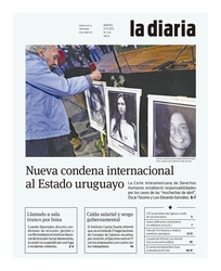 Tapa de la diaria del martes 21 de diciembre de 2021