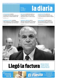 Tapa de la diaria del viernes 23 de marzo de 2012