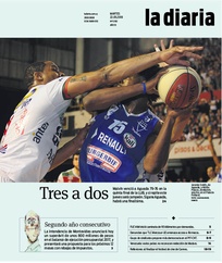 Tapa de la diaria del martes 22 de mayo de 2018