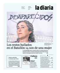 Tapa de la diaria del viernes 23 de junio de 2023