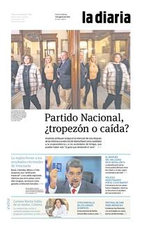 Tapa de la diaria del sábado 3 de agosto de 2024