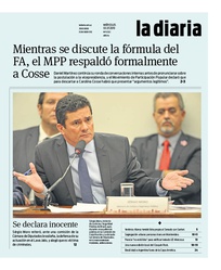 Tapa de la diaria del miércoles 3 de julio de 2019