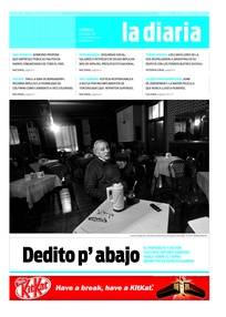 Tapa de la diaria del viernes 4 de julio de 2014