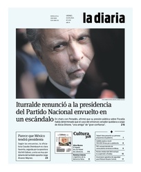 Tapa de la diaria del viernes 24 de mayo de 2024