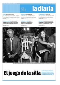 Tapa de la diaria del jueves 27 de marzo de 2014