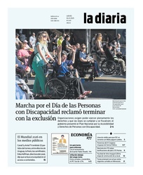Tapa de la diaria del jueves 4 de diciembre de 2025