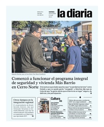 Tapa de la diaria del viernes 24 de abril de 2026