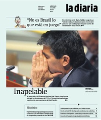 Tapa de la diaria del miércoles 12 de diciembre de 2018