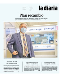 Tapa de la diaria del lunes 6 de julio de 2020