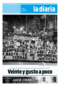 Tapa de la diaria del jueves 21 de mayo de 2015