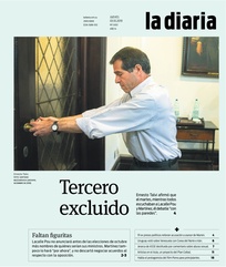 Tapa de la diaria del jueves 3 de octubre de 2019