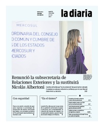 Tapa de la diaria del martes 20 de diciembre de 2022