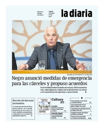 Tapa de la diaria del viernes 27 de junio de 2025