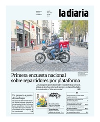 Tapa de la diaria del lunes 1 de abril de 2024