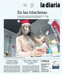 Tapa de la diaria del jueves 24 de diciembre de 2020