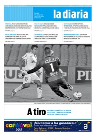 Tapa de la diaria del lunes 9 de marzo de 2015