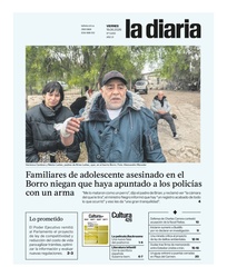 Tapa de la diaria del viernes 19 de junio de 2026
