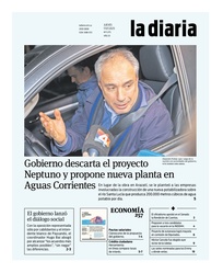 Tapa de la diaria del jueves 17 de julio de 2025