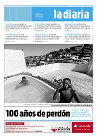 Tapa de la diaria del lunes 29 de noviembre de 2010