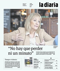 Tapa de la diaria del lunes 15 de julio de 2019
